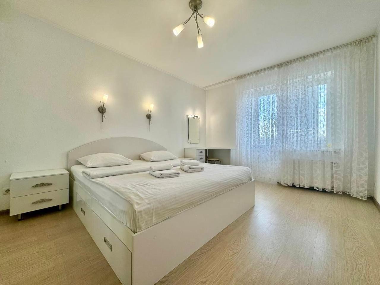 Apartpoltava Стильні Білосніжні Апартаменти, 2-Окремі Кімнати , Документи Для Відрядження , Банківський Чек Exteriér fotografie